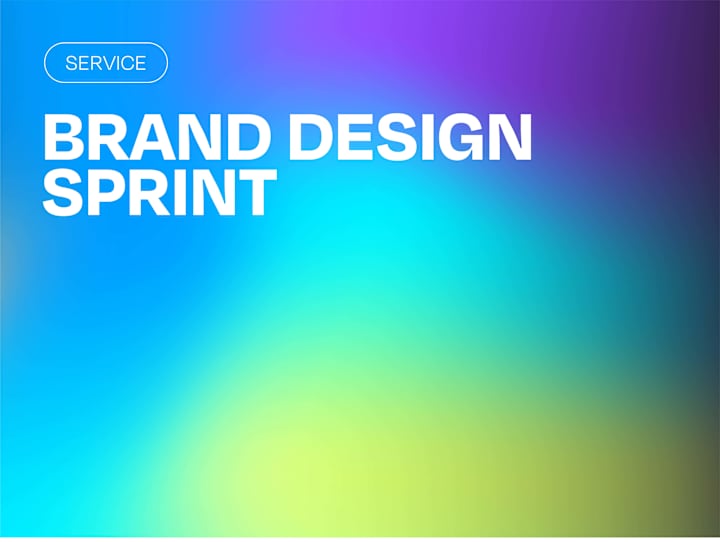 Cover image for Brand Design Sprint ⚡