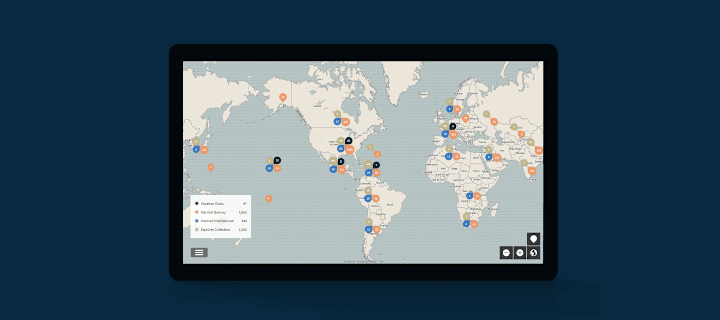 Cover image for Marriott Vacations Touchscreen Map