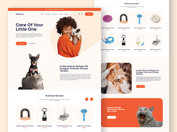 Cover image for Zanipet : Pet Accessories E-commerce Website