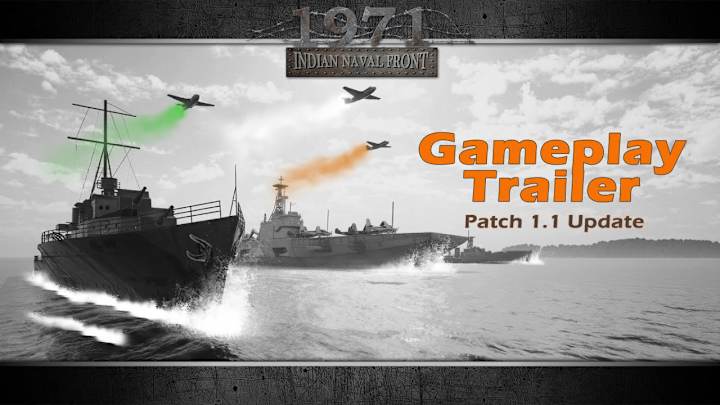 Cover image for Gameplay Trailer | 1971: Indian Naval Front | Update on Steam -…
