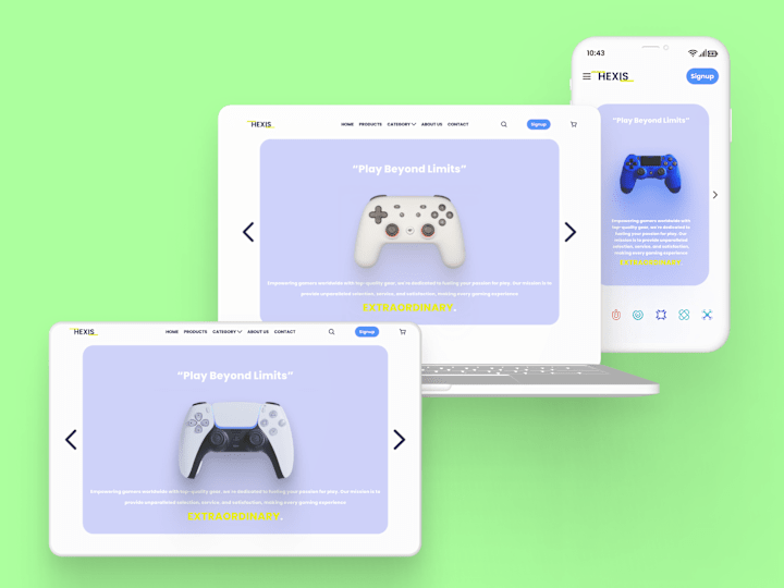 Cover image for E-Commerce Responsive Website