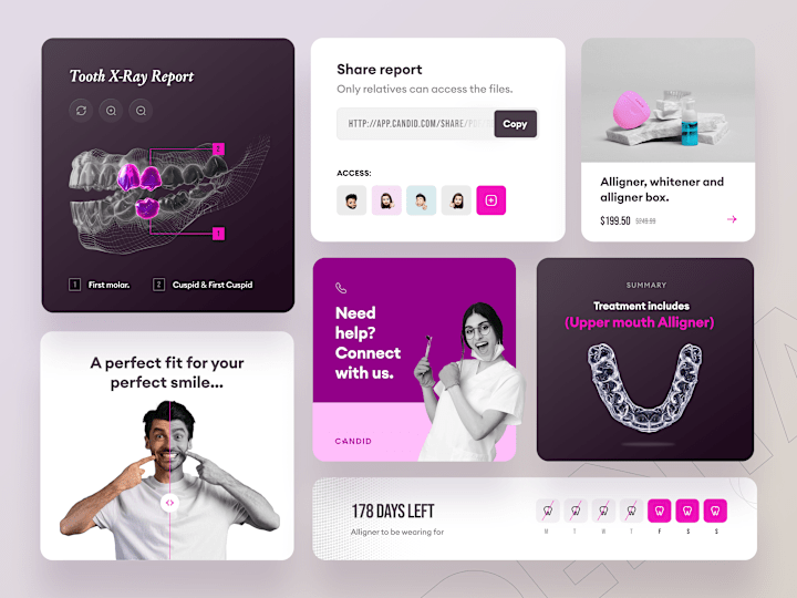 Cover image for Dental (Alligner) App UI