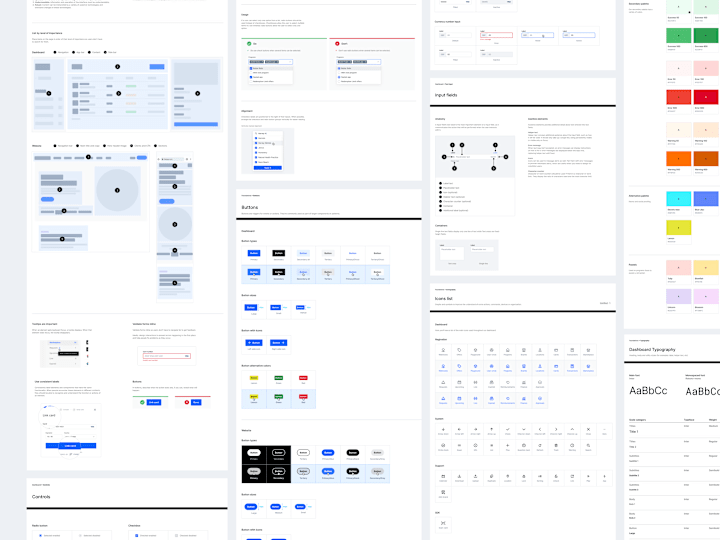 Cover image for Figma design system 