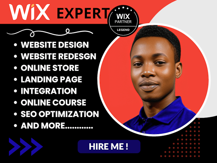 Cover image for Wix Studio Website Design or Redesign Wix Stuido Webite