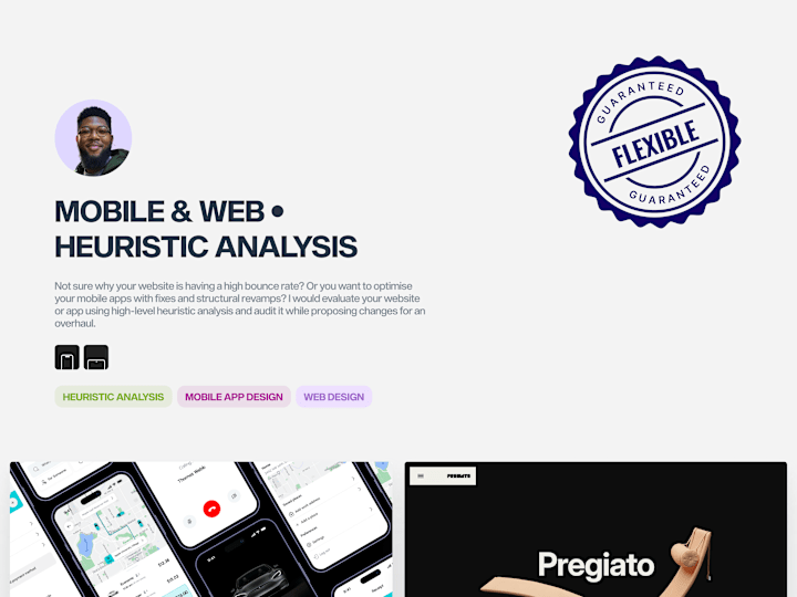 Cover image for Mobile & Web • Heuristic Analysis