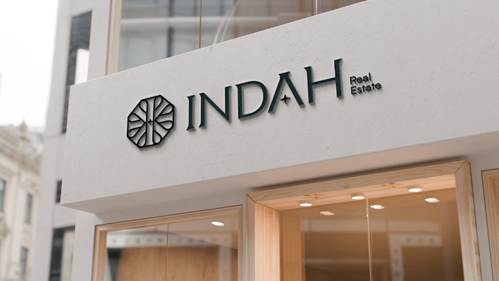 Cover image for INDAH - Luxury Boutique Brand Identity Design - Real Estate 