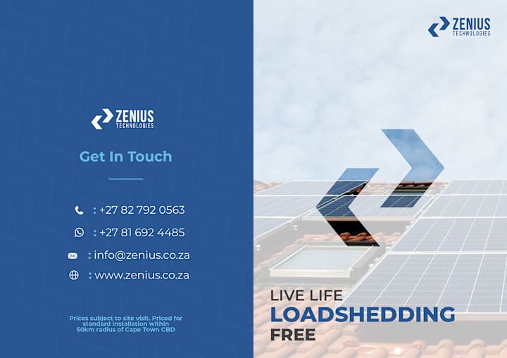 Cover image for Brochure Design for Zenius Technologies