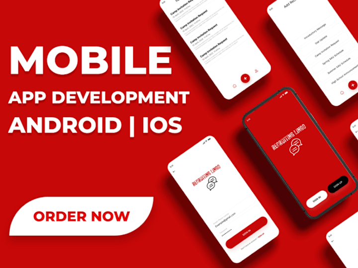 Cover image for  IOS and android applications