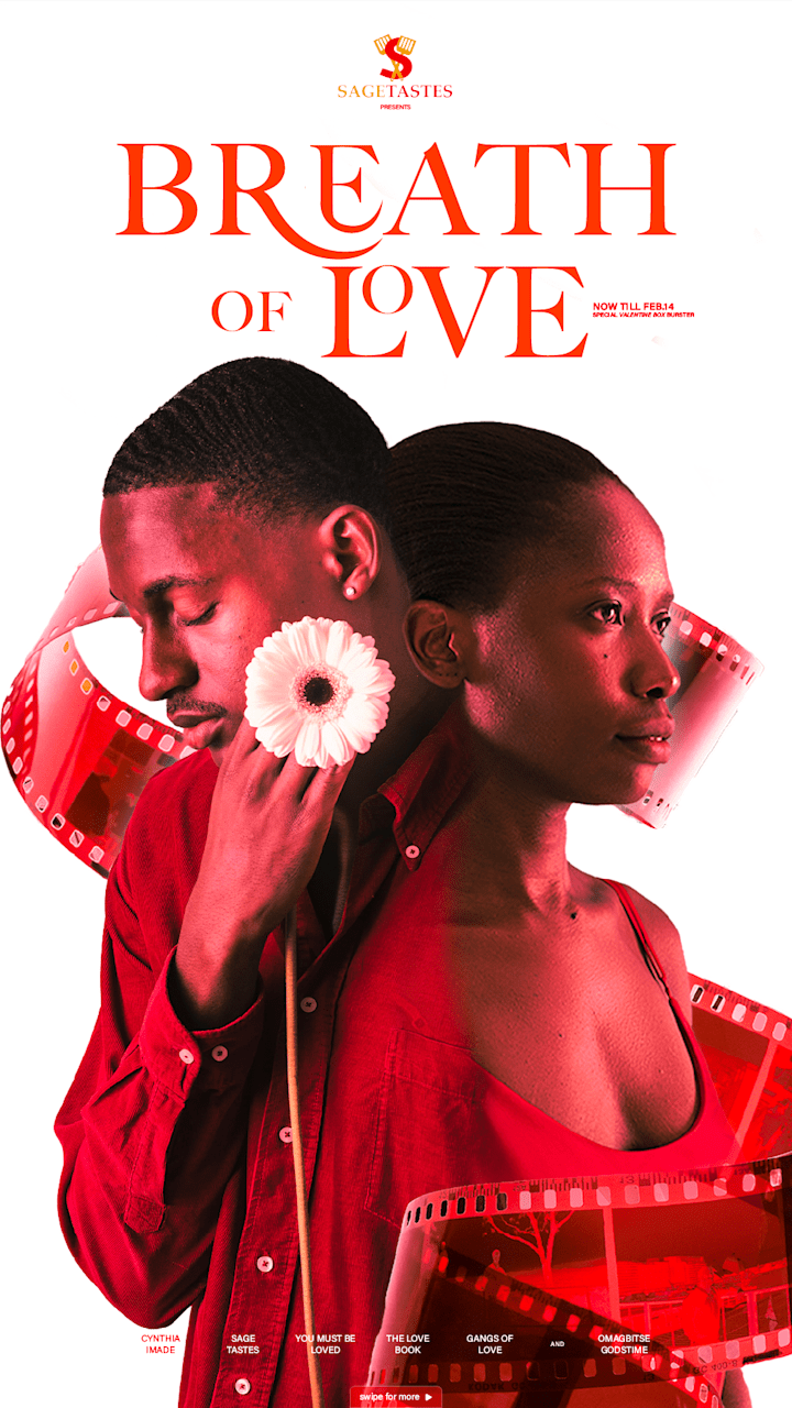 Cover image for Breath Of Love Valentine Package Menu Design