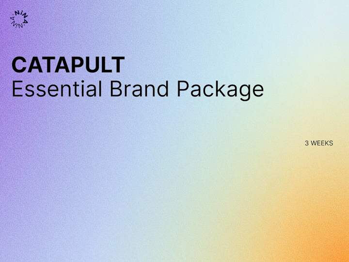 Cover image for 🏹 Catapult - Essential Brand Package