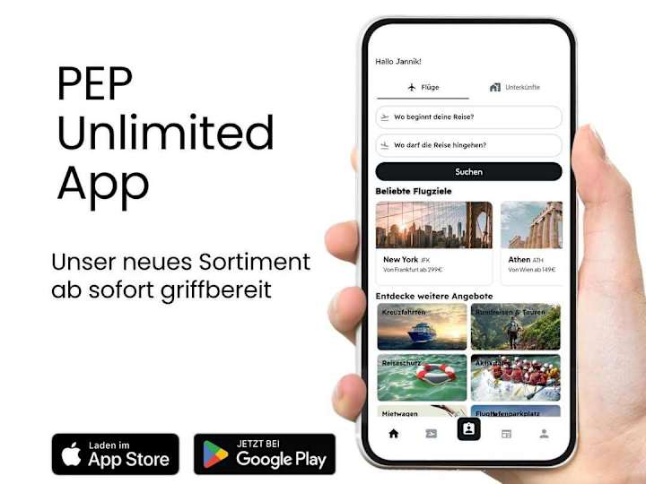 Cover image for PEP Unlimited - Travel App