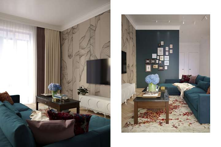 Cover image for 3D Visualizations for interior spaces 