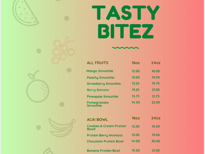 Cover image for Social Media Management & Content Creation for Tastee Bitez