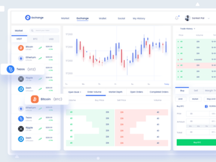 Cover image for Crypto Exchange Design