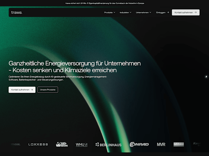Cover image for Website Design for Trawa