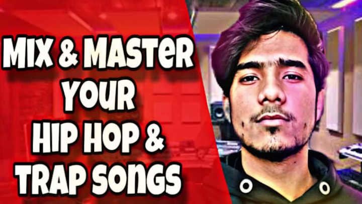 Cover image for mix and master rap song, ep or album professionally