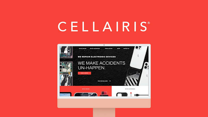 Cover image for Cellairis Website Redesign