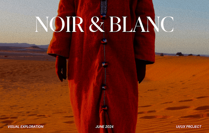 Cover image for NOIR & BLANC CLOTHING