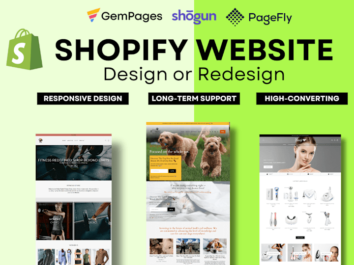 Cover image for I will design a Shopify Website for your Business