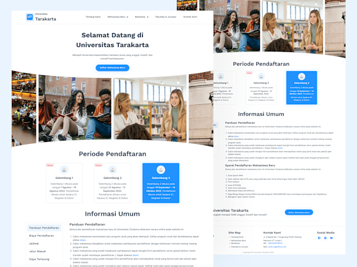Cover image for Home page - New Student Registration