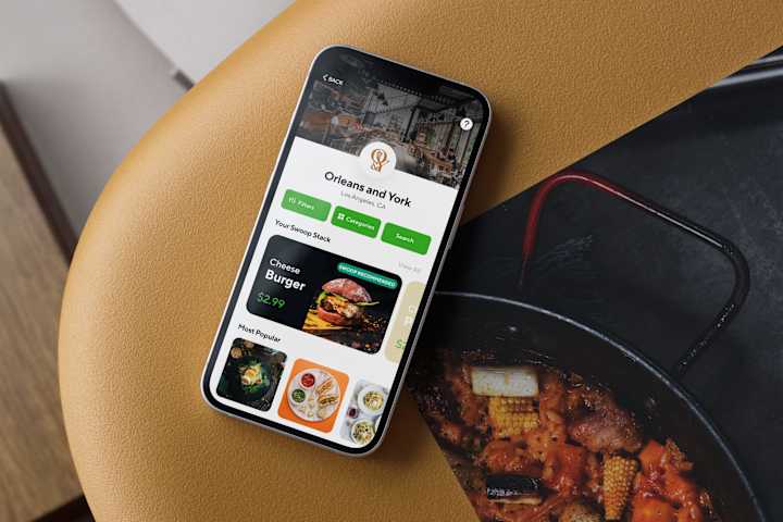 Cover image for UI/UX Design for a Restaurant Mobile app