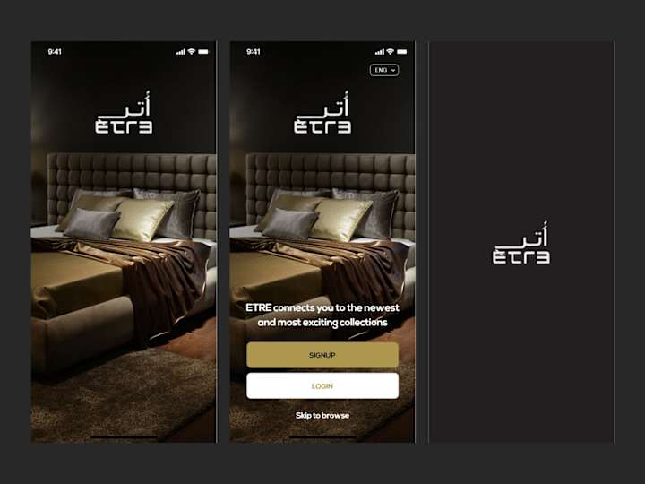 Cover image for "Etre" User-Focused UI/UX Design