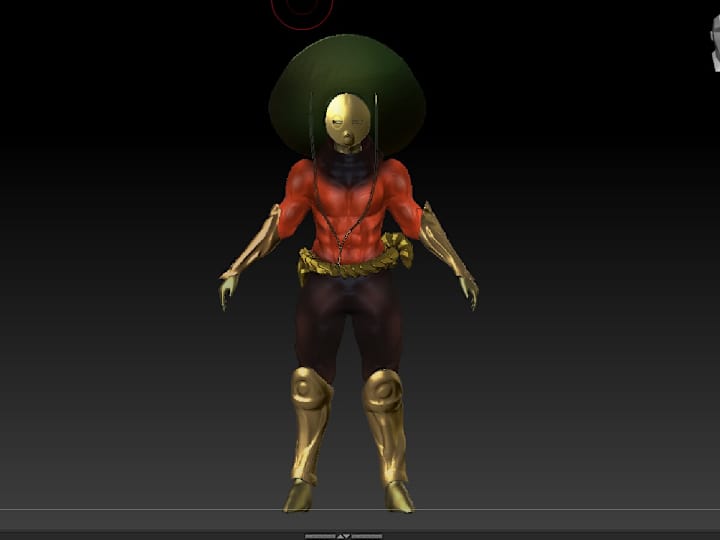 Cover image for El Patron 3d charcter sculpting