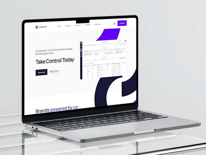 Cover image for Coherent Website Redesign