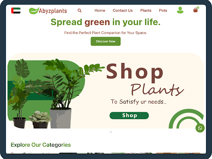 Cover image for Abyzplants All-in-one platform for plant lovers.