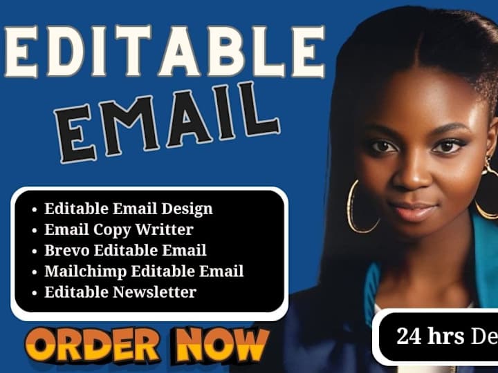 Cover image for I will do mailerlite template design, Email campaign, Automation