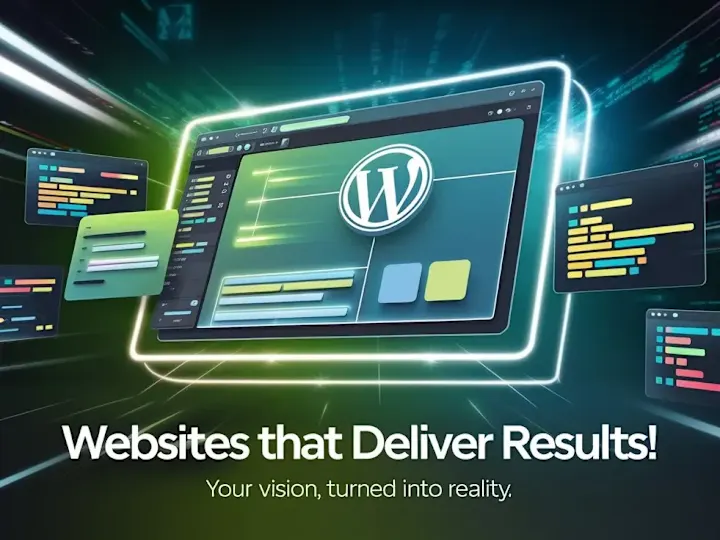 Cover image for I will build custom WordPress websites and resolve issues