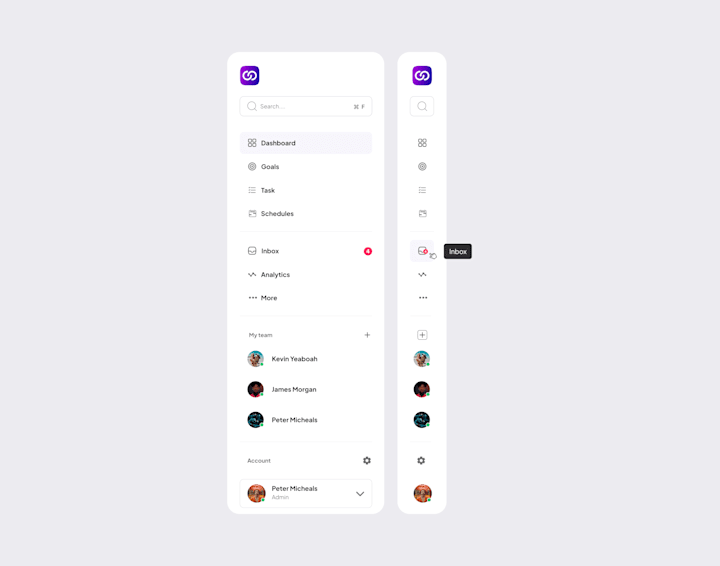 Cover image for CRM Navigation Bar Concept