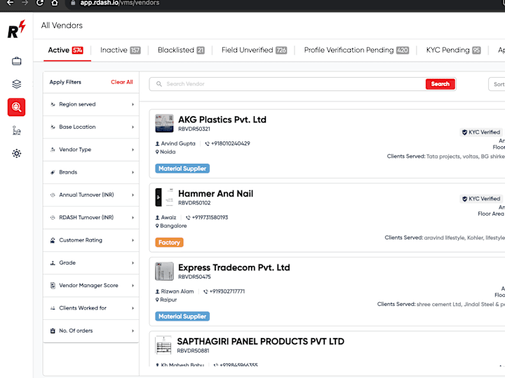 Cover image for UI Engineering: Building A Vendor Management System