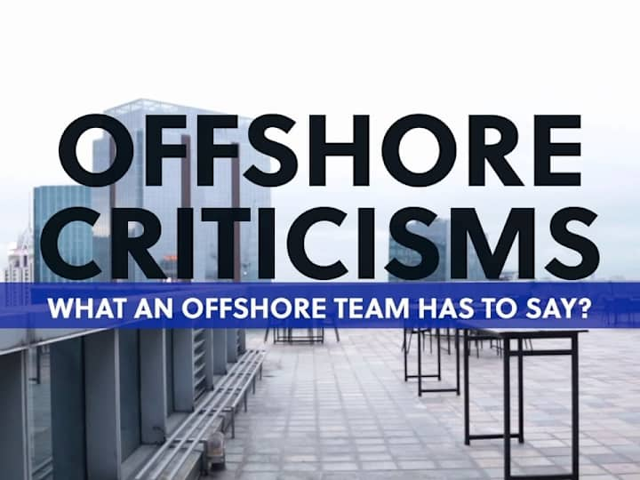 Cover image for Here’s what some of the offshore team has to say about the crit…