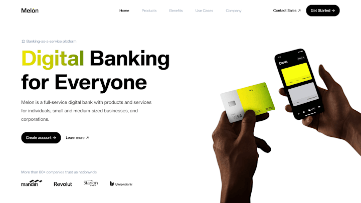 Cover image for Webflow Website Development for Fintech Company