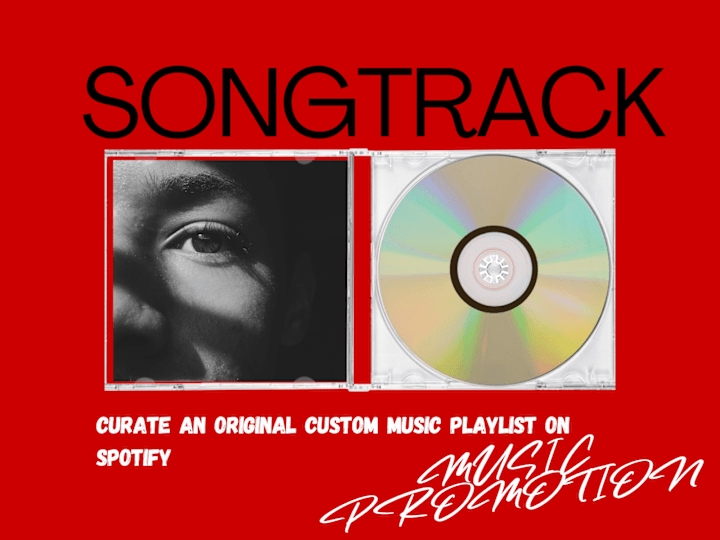 Cover image for I will curate an original custom music playlist on spotify