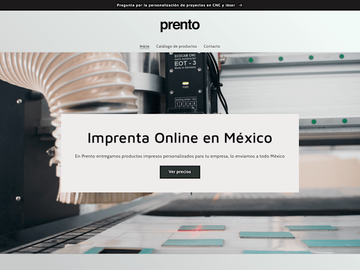 Cover image for Prento México