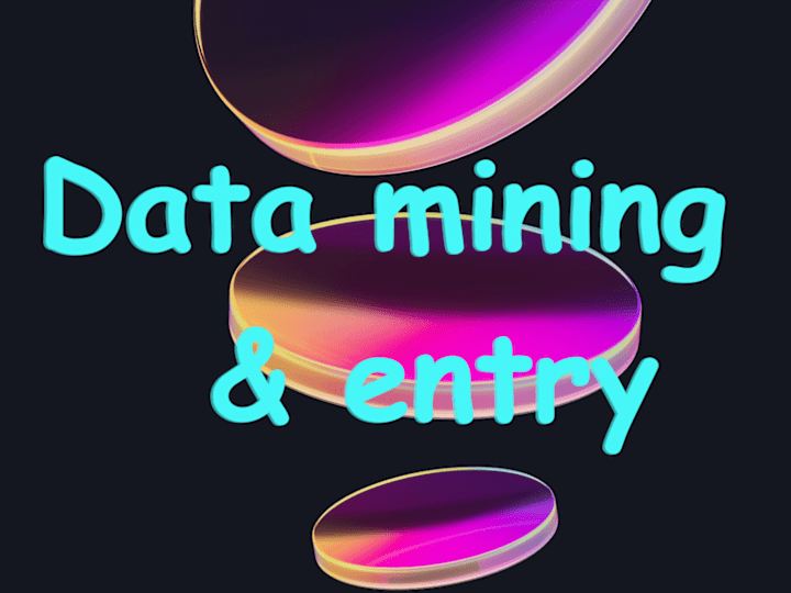 Cover image for Data mining & Entry