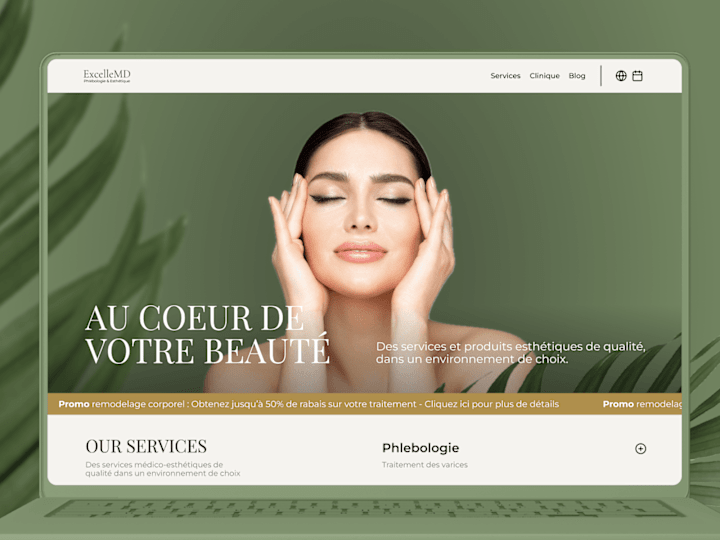 Cover image for Website Redesign | ExcelleMD Esthétique