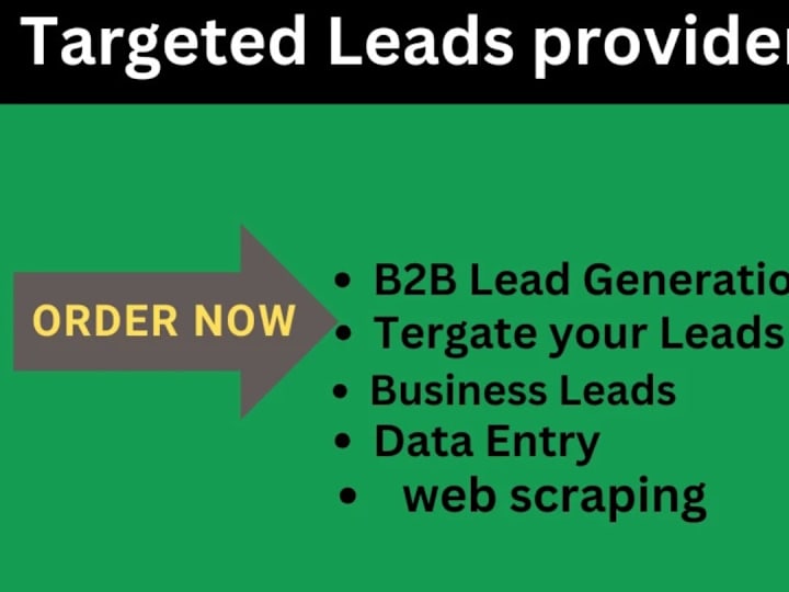 Cover image for I will do b2b lead generation by linkdin research