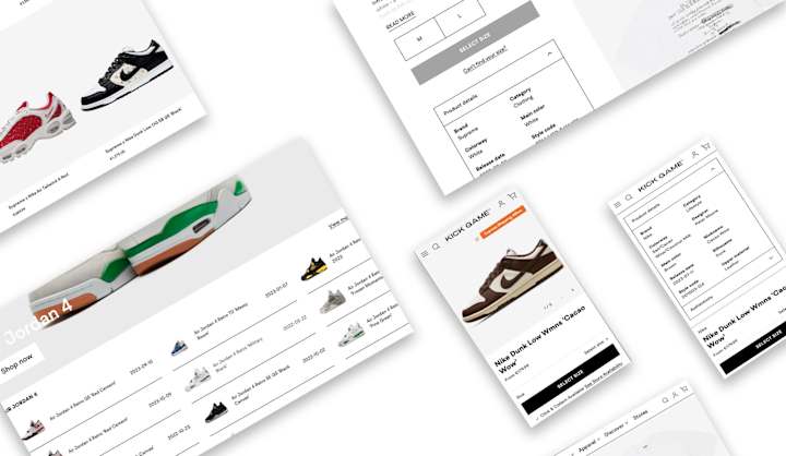 Cover image for Kick Game - Shopify Marketing Landing Page Development