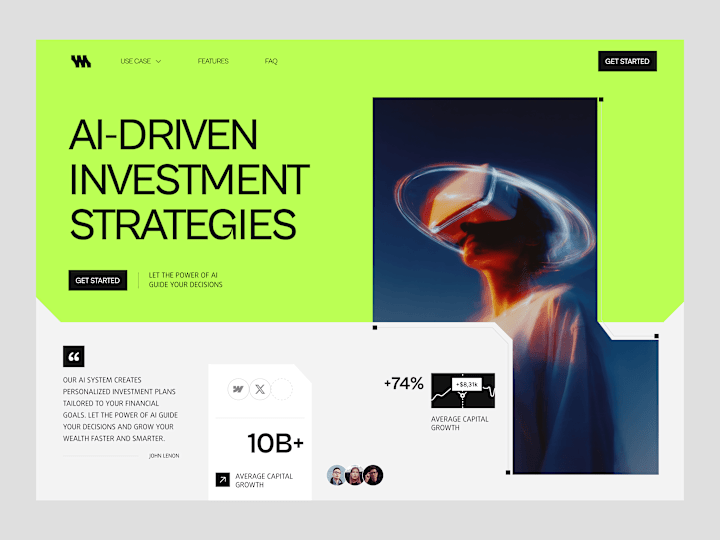 Cover image for AI Investment - Website Design