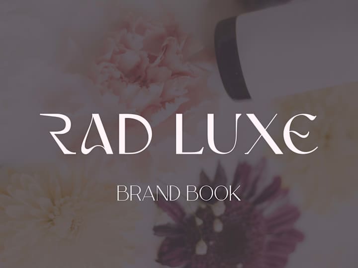 Cover image for Rad Luxe: Brand Book for Online Boutique Store