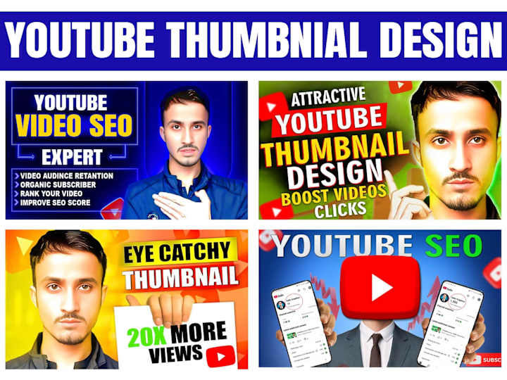 Cover image for Custom YouTube Thumbnail Design To Boost Views