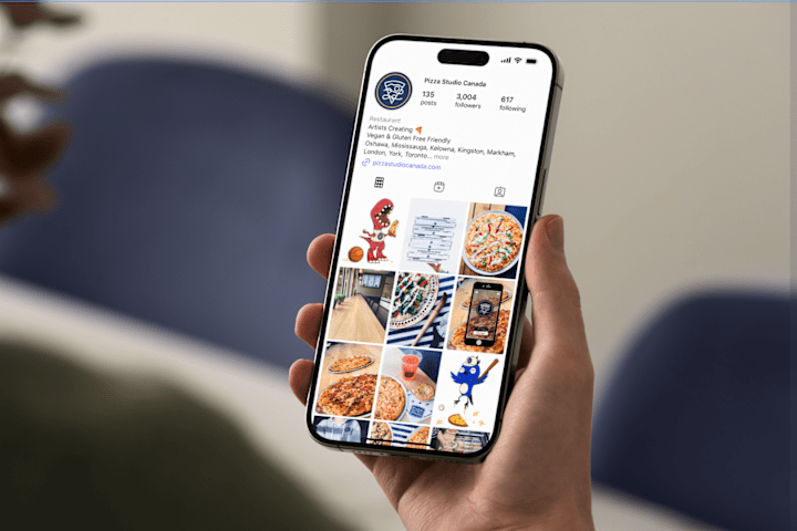 Cover image for Pizza Studio Social Media Strategy