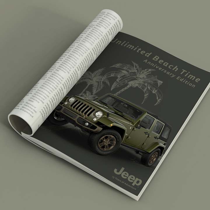 Cover image for Jeep Anniversary Ad