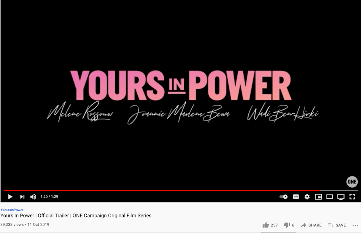 Cover image for ONE #YoursInPower