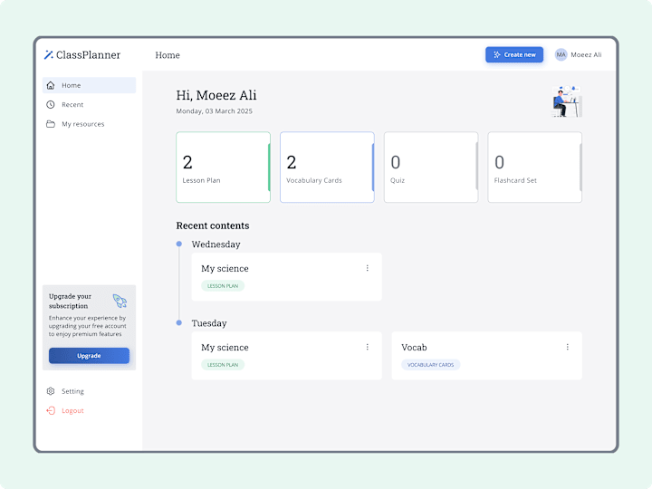Cover image for AI-Powered Lesson Planner For Educators