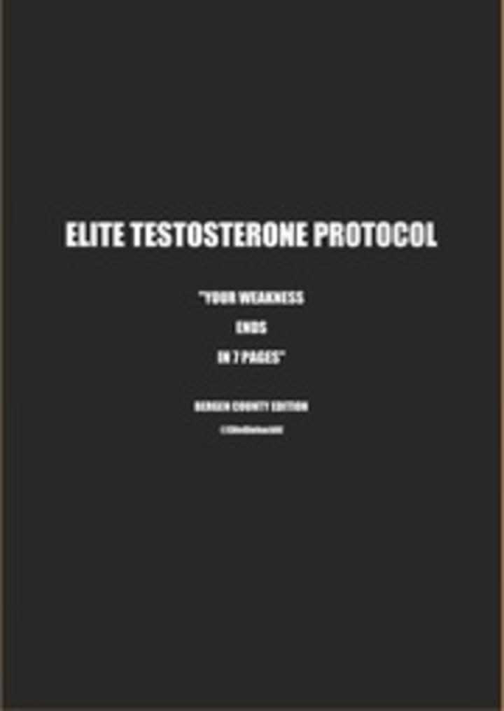 Cover image for Elite Testosterone Protocol Publication