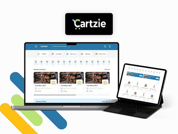 Cover image for CARTZIE - Website | Redesign | Ecommerce | Figma | Brand